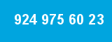 924 975 60 23 924 975 60 23